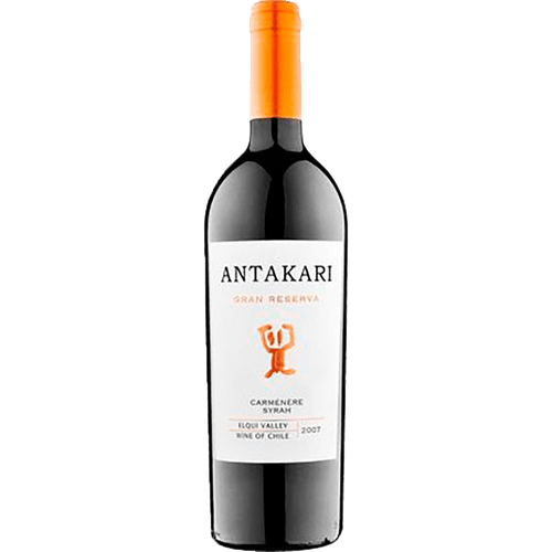 Vinho Tinto Chileno Antakari Gran Reserva Carménère e Syrah 750ml