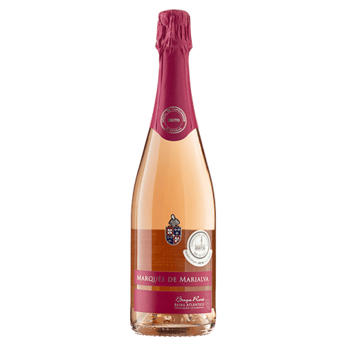 Espumante Português Rosé Bruto Marquês de Marialva Baga Beira Atlântico 750ml