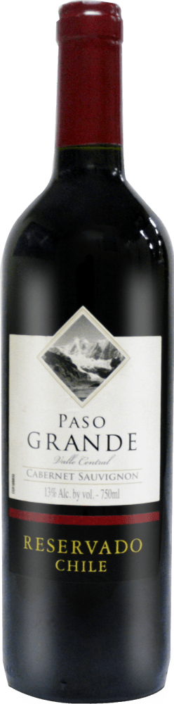 Vinho Chileno Paso Grande Reservado Cabernet Sauvignon 750 ml