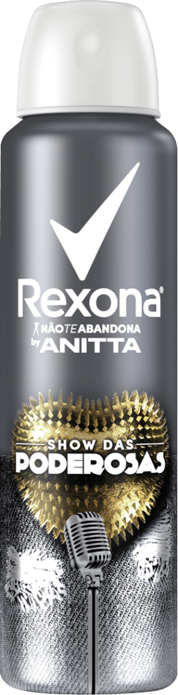 Antitranspirante Aerossol Show das Poderosas Rexona by Anitta 150ml