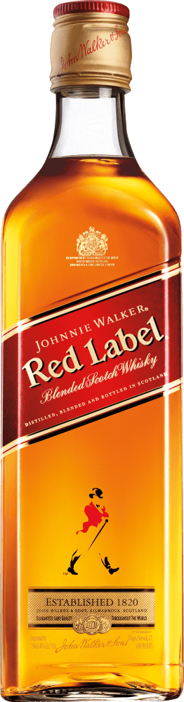 Whisky Escocês Blended Red Label Johnnie Walker Garrafa 750ml