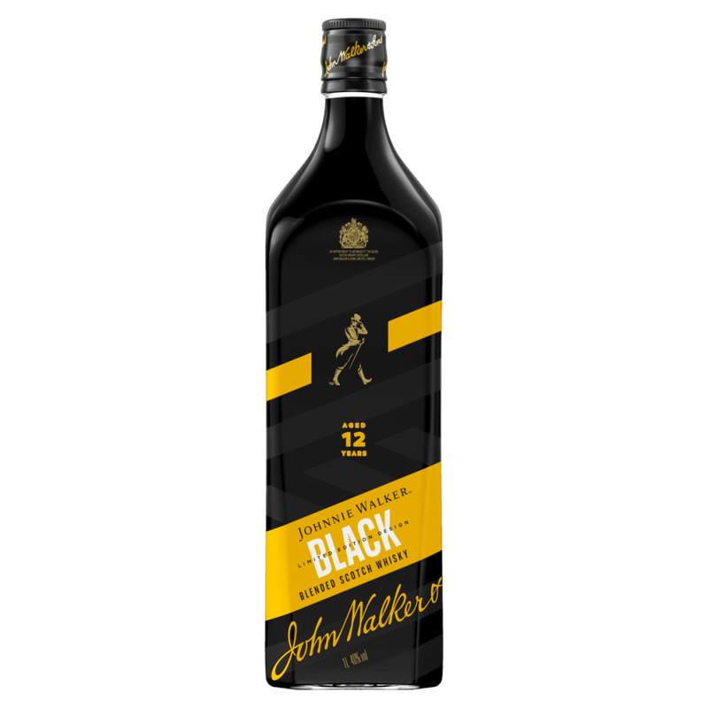 Whisky-Escoces-Blended-Black-Label-12-Anos-Johnnie-Walker-Garrafa-1l-Edicao-Limitada