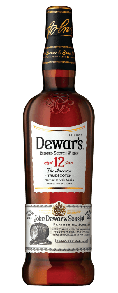 Whisky Escocês Blended 12 Anos The Ancestor Dewar's Garrafa 750ml