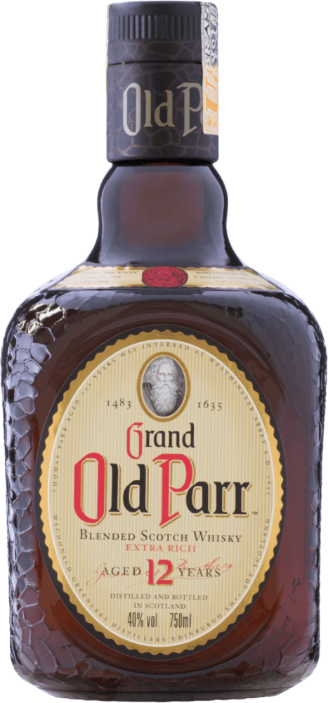 Whisky Escocês Blended 12 Anos Grand Old Parr Garrafa 750ml