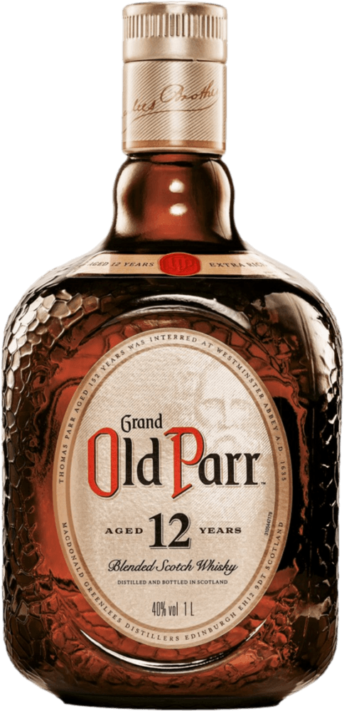 Whisky Escocês Blended Grand Old Parr Garrafa 1l