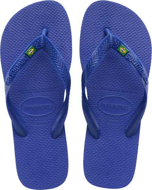 Sandália Havaianas Brasil Azul Naval Nº 39 / 40 Par