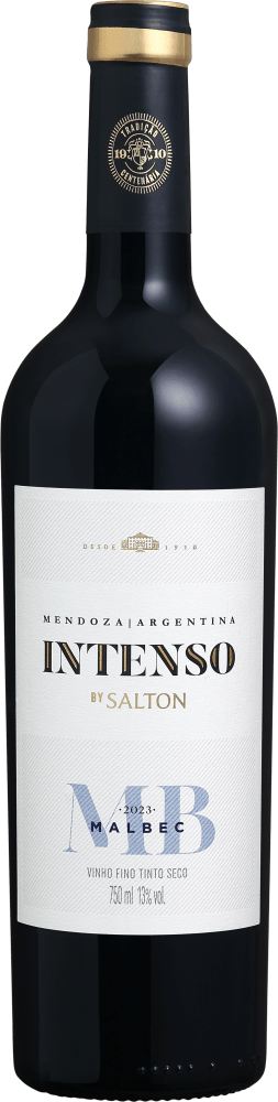 VINHO TINTO  NACIONAL  SALTON INTENSO  MALBEC  GARRAFA 750ML