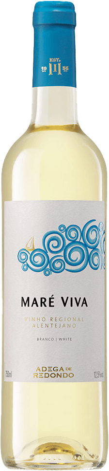 Vinho Português Branco Seco Maré Viva  Alentejano Garrafa 750ml