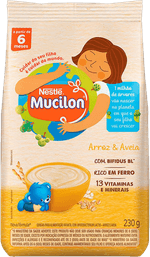 Cereal-Infantil-Arroz--amp--Aveia-Mucilon-Pacote-230g