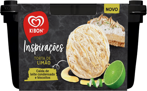 Sorvete Torta de Limão Kibon Inspirações Pote 1,3l