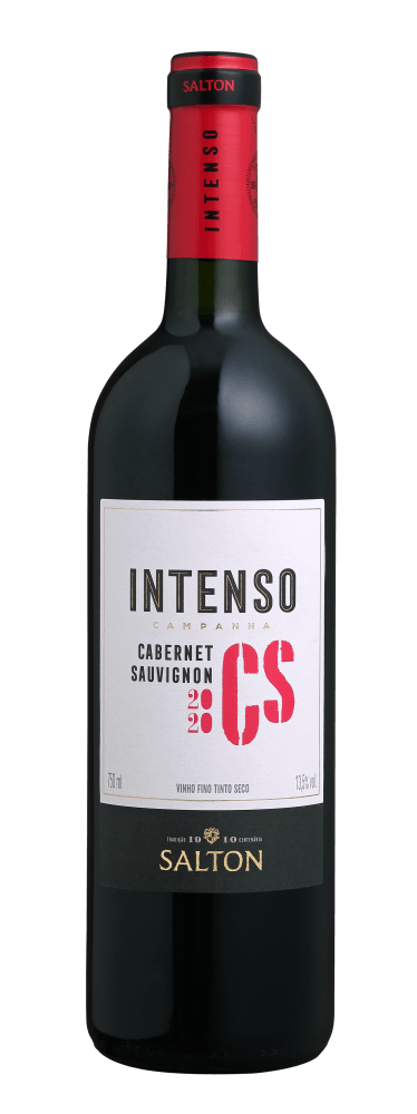 Vinho Brasileiro Tinto Reserva Privada Salton Intenso Cabernet Sauvignon Serra Gaúcha Garrafa 750ml