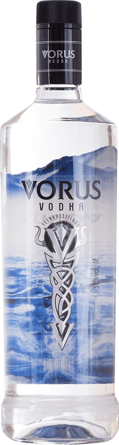 Vodka Tetradestilada Vorus Garrafa 1l