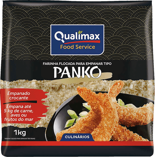 Farinha Flocada Tipo Panko Qualimax 1kg