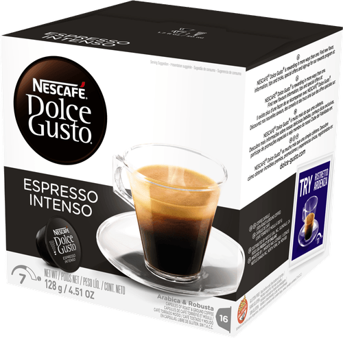 Café em Cápsula NESCAFÉ DOLCE GUSTO Espresso Intenso 16 Cápsulas