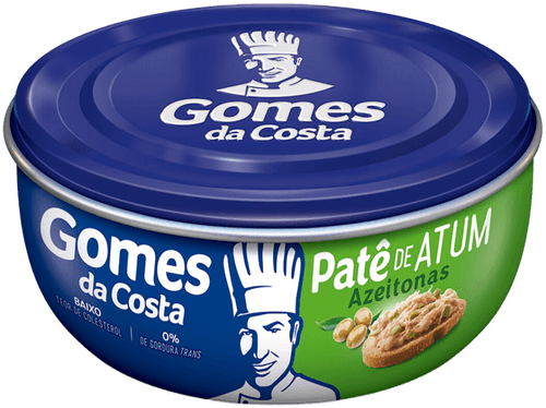 Patê de Atum com Azeitonas Gomes da Costa Lata 150g