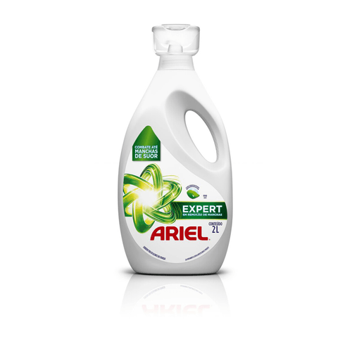 Lava-Roupas Líquido Concentrado Ariel Expert Frasco 2l