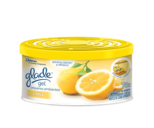 Odorizador de Ambiente em Gel Citrus Glade Pote 70g