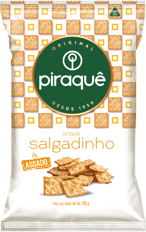 Biscoito Salgado Piraque 100g