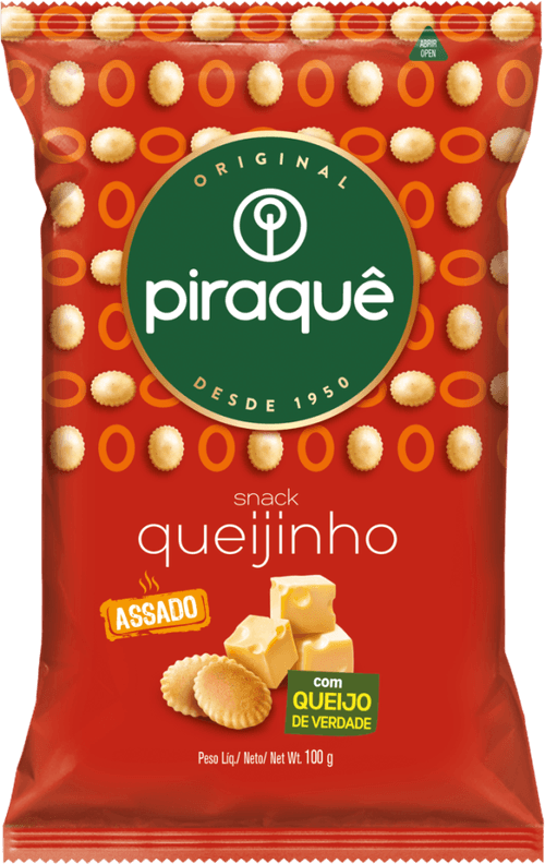 Snack Queijinho Piraquê Pacote 100g