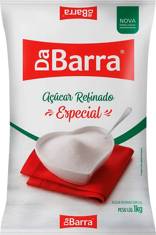 Acúcar Refinada Da Barra Pacote 1 Kg