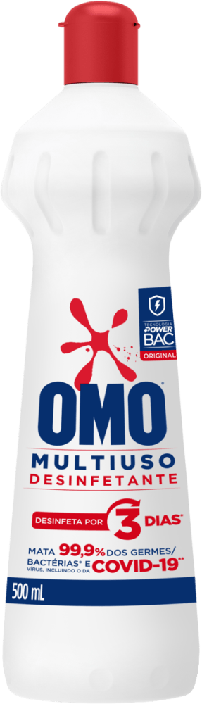 Desinfetante Multiuso Original Omo Squeeze 500ml