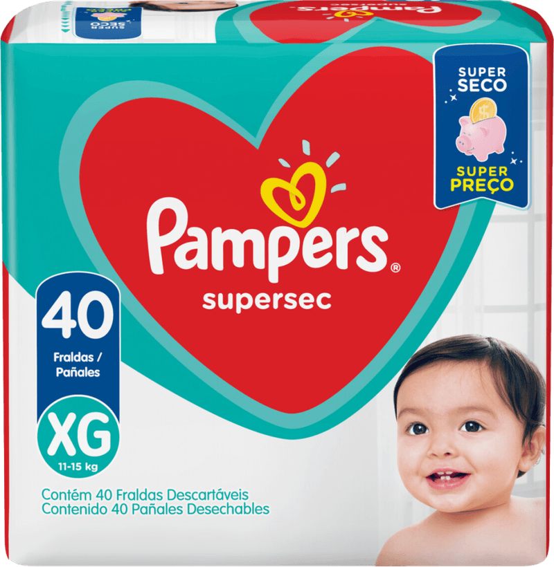 Fralda-Descartavel-Infantil-Pampers-Supersec-XG-12-a-15kg-Pacote-40-Unidades