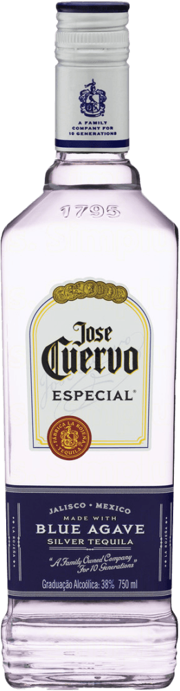 Tequila Silver Jose Cuervo Especial Garrafa 750ml