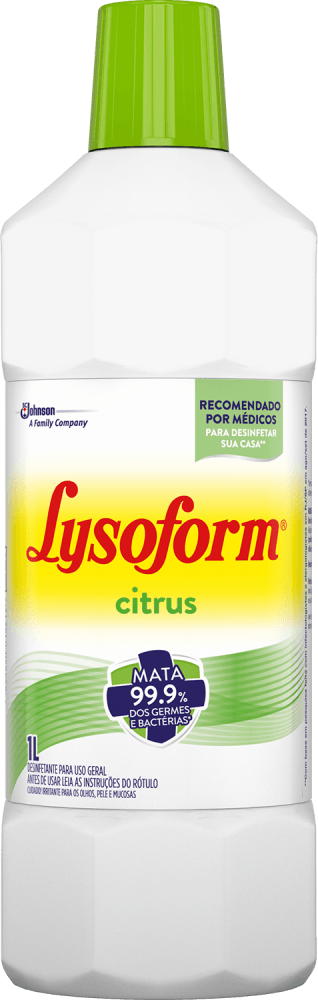 Desinfetante para Uso Geral Citrus Lysoform Frasco 1l