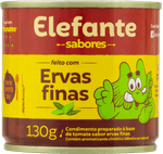 Condimento-Preparado-a-Base-de-Extrato-de-Tomate-com-Ervas-Finas-Elefante-Sabores-Lata-130g