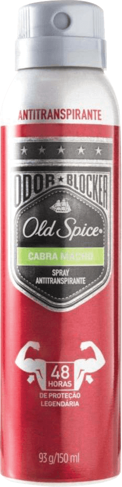 Desodorante Masculino Aerossol Old Spice Cabra Macho 150ml