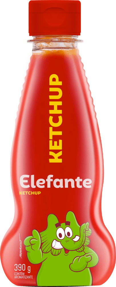 Ketchup Elefante Squeeze 390g