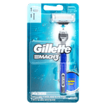 Aparelho-Recarregavel-e-Carga-para-Barbear-Gillette-Mach3