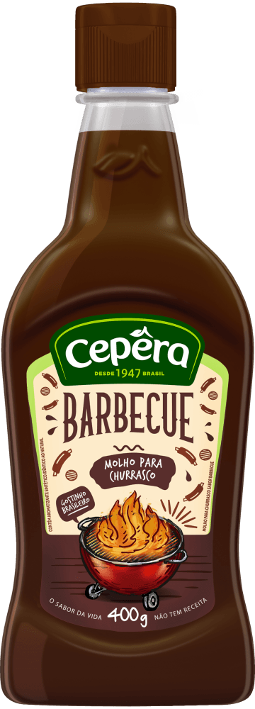 Molho para Churrasco Barbecue Cepêra Squeeze 400g