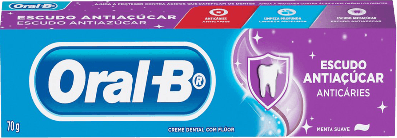 Creme-Dental-Anticaries-Menta-Suave-Oral-B-Escudo-Antiacucar-Caixa-70g