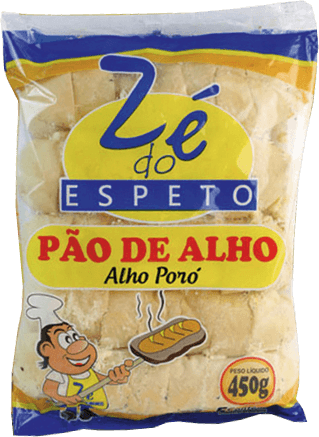 Pão de Alho Zé Do Espeto de Alho Poró 450 g