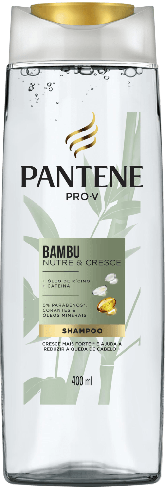 Shampoo Pantene Pro-V Bambu Nutre & Cresce Frasco 400ml