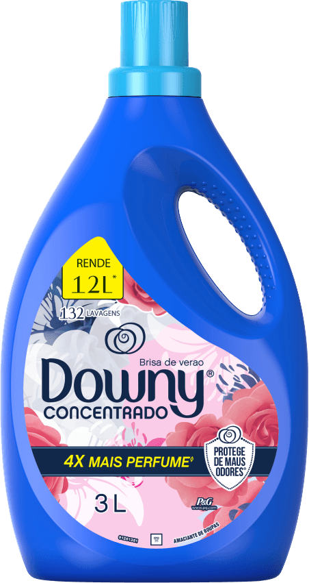 Amaciante de Roupa Concentrado Brisa de Verão Downy Galão 3l