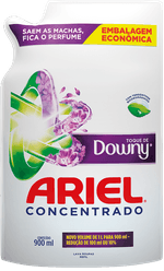 Lava-Roupas-Concentrado-Ariel-Toque-de-Downy-Sache-900ml-Refil-Economico