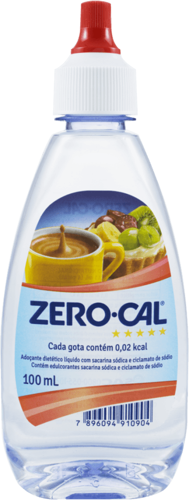 Adoçante Líquido Diet Sacarina Zero Cal 100ml