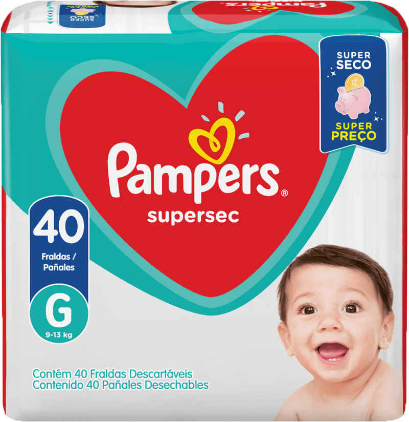 Fralda-Descartavel-Infantil-Pampers-Supersec-G-9-a-13kg-Pacote-40-Unidades