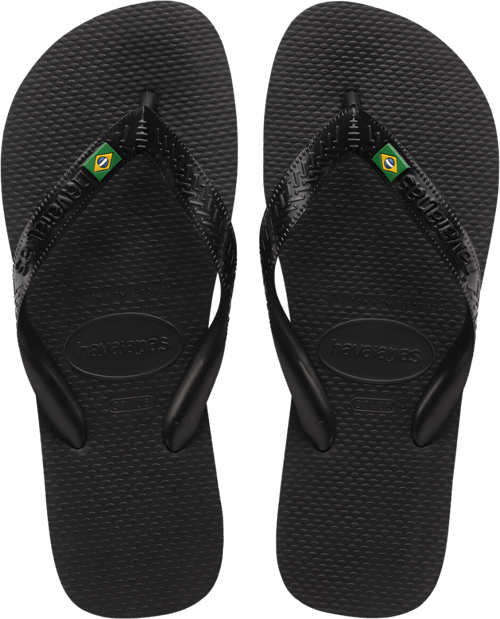 Sandália Havaianas Brasil 1 Par Preto 37/38