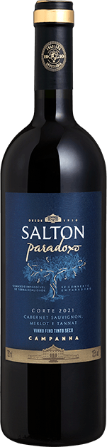 VINHO TINTO  NACIONAL  SALTON PARADOXOCORTE 2019 BLEND GARRAFA 750ML