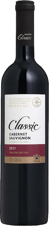 Vinho Brasileiro Tinto Reserva Especial Salton Classic Cabernet Sauvignon Serra Gaúcha Garrafa 750ml