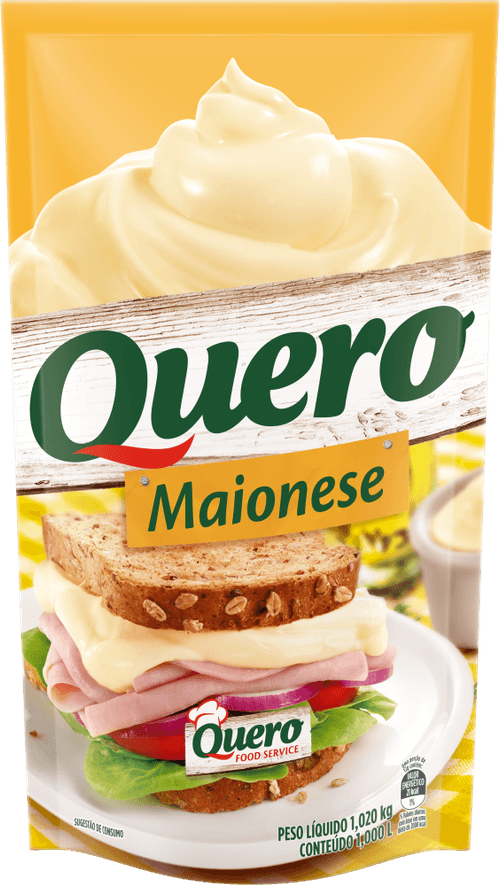 Maionese Quero Sachê 1,02kg