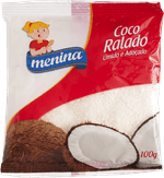 Coco-Ralado-Umido-Adocado-Em-Flocos-Menina-Pacote-100g