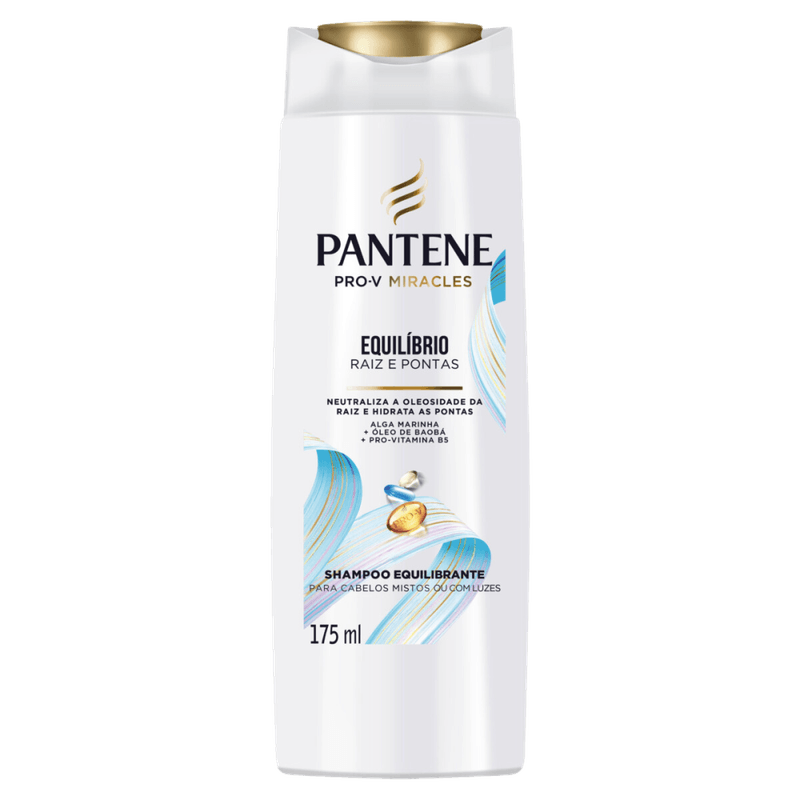 Shampoo-Pro-V-Miracles-Pantene-Equilibrio-Raiz-e-Pontas-Frasco-175ml
