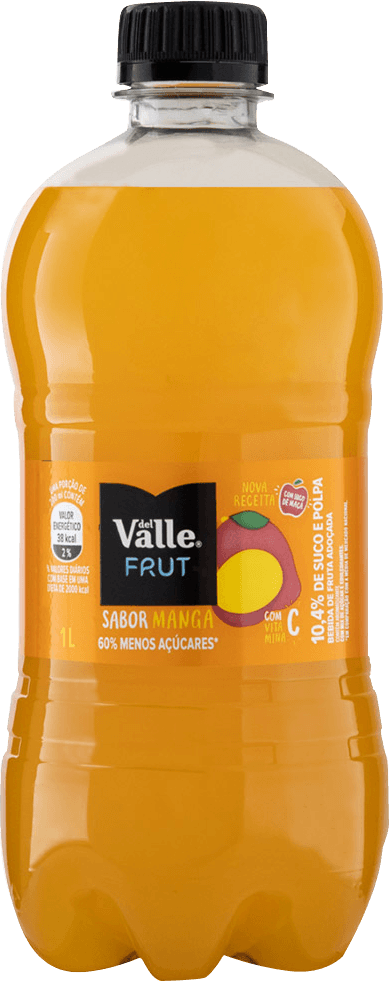 Bebida de Fruta Adoçada de Manga Del Valle Frut Garrafa 1l