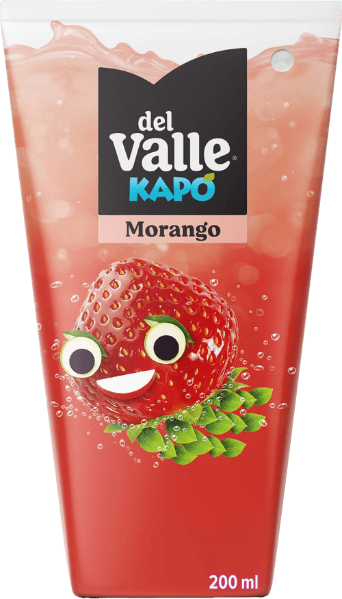 Refresco Adoçado Morango Del Valle Kapo Caixa 200ml