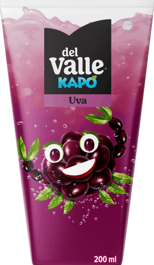 Bebida de Fruta Del Valle Kapo Uva Tetra Pak 200ml