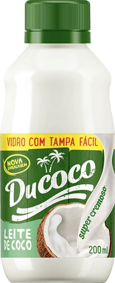 Leite de Coco Ducoco Light Vidro 200 ml